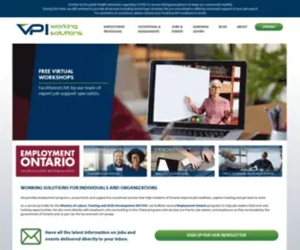 Vpi-INC.com(VPI Working Solutions) Screenshot