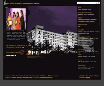 Vpillaiscampus.ac.in(Mahatma Education Society) Screenshot