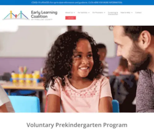 VPkpinellas.net(Florida Voluntary PreKindergarten Program) Screenshot