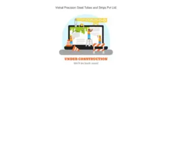 VPL.net.in(Vishal Precision Steel Tubes and Strips Pvt Ltd) Screenshot