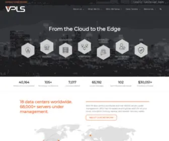 VPLS.net(Colocation, Data Center, and Cloud Solutions) Screenshot