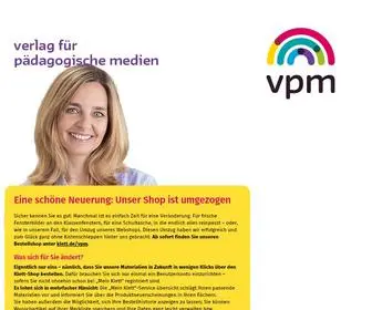 VPM-Verlag.de(VPM Lehrbuchverlag) Screenshot