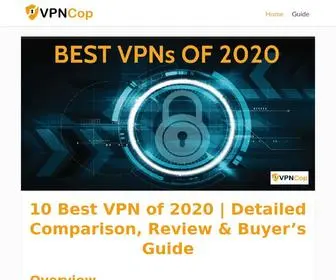 VPNcop.com(When your primary focus) Screenshot