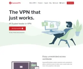 VPNexpress.com(Domain Registered at Safenames) Screenshot