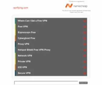 VPNFlying.com(VPN Flying) Screenshot