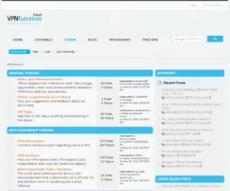 VPNforums.com(VPN Forums) Screenshot