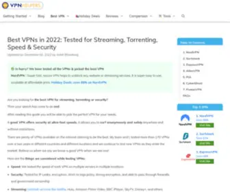 VPNhelpers.com(VPN Guides) Screenshot