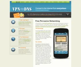 VPNoverdns.com(VPN-over-DNS) Screenshot