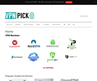 VPNpick.com(VPNpick) Screenshot