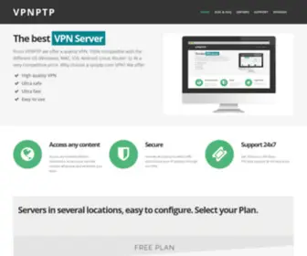 VPNPTP.com(VPNPTP) Screenshot