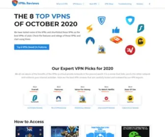 VPNS.reviews(8 Best VPNs Of October 2022 Based On Features And Services) Screenshot