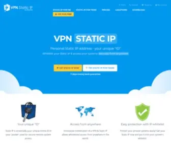 VPNstaticip.com(VPN Static IP) Screenshot