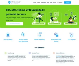 VPNunlimitedapp.com(VPN Unlimited) Screenshot