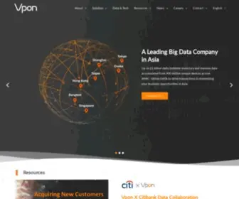 Vpon.com(Data Drives Transactions) Screenshot