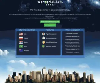 Vpopulus.net(VPopulus Prime) Screenshot