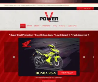 Vpowermotor.com.my Screenshot