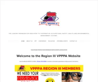 VPpparegion3.org(VPPPA Region 3) Screenshot