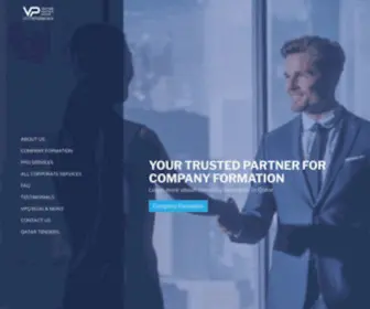 Vpqatar.com(Company Formation in Qatar) Screenshot