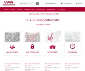 VPR.de(Internationaler Verband der Paketer e.V) Screenshot