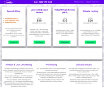 VPS-Australia.com(VPS Australia) Screenshot