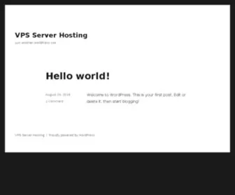 VPS-Server-Hosting.in(De beste bron van informatie over vps) Screenshot