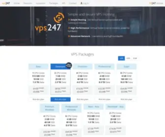 VPS247.com(VPS) Screenshot