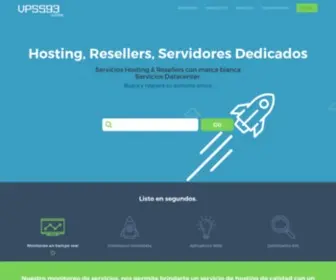 VPS593.com(Servicios Hosting) Screenshot