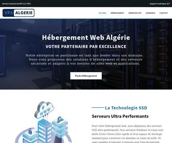 Vpsalgerie.com(Hébergement web) Screenshot