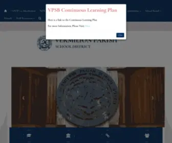 VPSB.net(Vermilion Parish School District) Screenshot