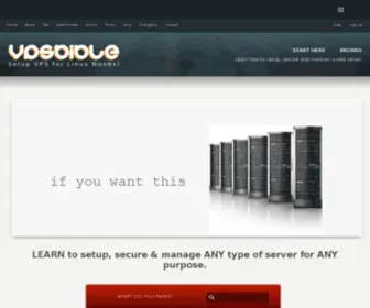VPsbible.com(Setup unmanaged virtual private server) Screenshot