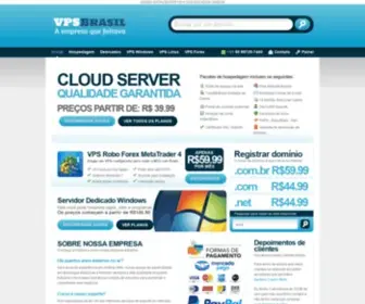 VPSbrasil.com(VPS Brasil) Screenshot