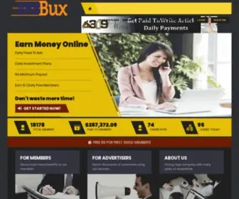 VPsbux.com(Earn Fixed Money Daily) Screenshot