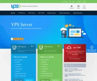 VPS.com.tr(VPS Virtual Private Server Sanal Sunucu) Screenshot