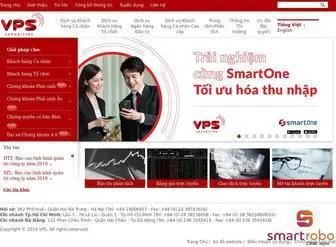 VPS.com.vn(Công ty Cổ phần Chứng khoán VPS) Screenshot