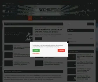 VPsfix.com(Newbie proof tutorials to build LEMP servers with Virtualmin) Screenshot