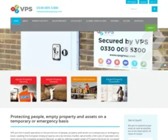 VPSgroup.com(Vacant Property Protection) Screenshot