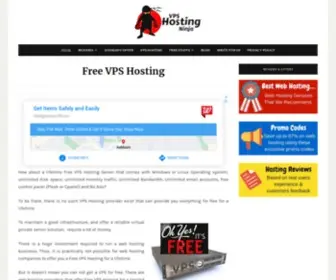 VPshostingninja.com(10 Free VPS Hosting) Screenshot