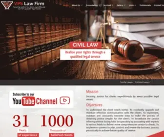 VPslawfirm.com(Lawyer in Coimbatore Family Lawyer Civil lawyer in Coimbatore) Screenshot