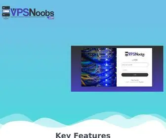 VPsnoobs.com(Managed Cloud Hosting) Screenshot