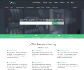 VPSRV.com(Portal Home) Screenshot