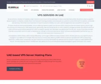 VPsserveruae.com(VPS Servers in UAE) Screenshot