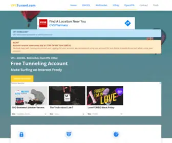 VPstunnel.com(Dit domein kan te koop zijn) Screenshot