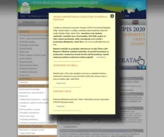 VPTS.edu.rs(Odsek Užice) Screenshot