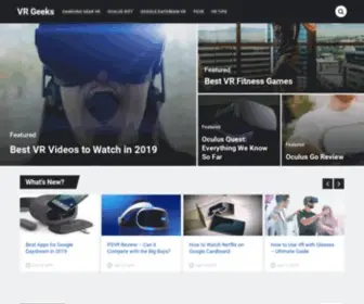 VR-Geeks.com(VR News and Reviews) Screenshot