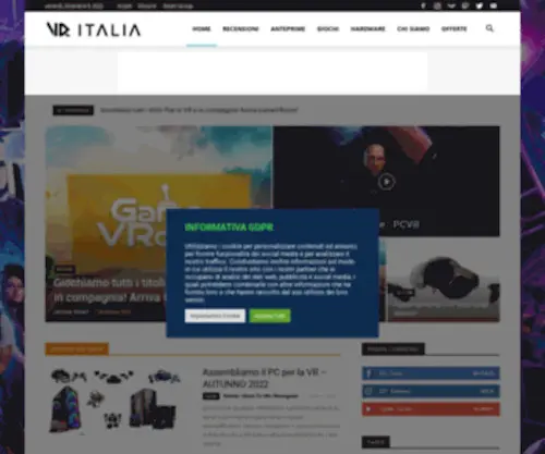 VR-Italia.org(VR ITALIA) Screenshot