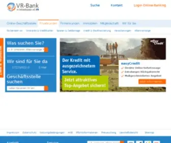 VR-Miba.de(VR-Bank in Mittelbaden eG) Screenshot