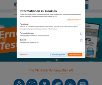 VR-Neuburg-Rain.de(VR Neuburg Rain) Screenshot