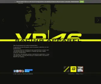 VR46Racing.com(VR46 Racing) Screenshot
