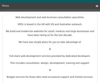 VR51.com(Home) Screenshot
