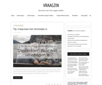 Vraagzin.nl(Vraagzin Vraagzin) Screenshot